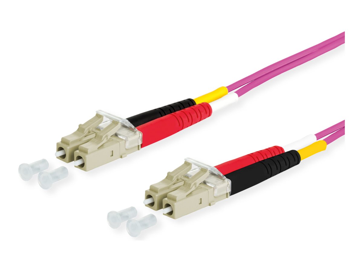 METZ CONNECT OpDAT Patchkabel LC-D/LC-D OM4 5m - Vorderansicht