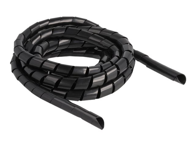 DELOCK Spiralschlauch flexibel 2m x14mm schwarz - Vorderansicht