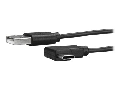 STARTECH.COM USB-A to USB-C Kabel - Rechtwinklig - 1 m - Anschlussansicht
