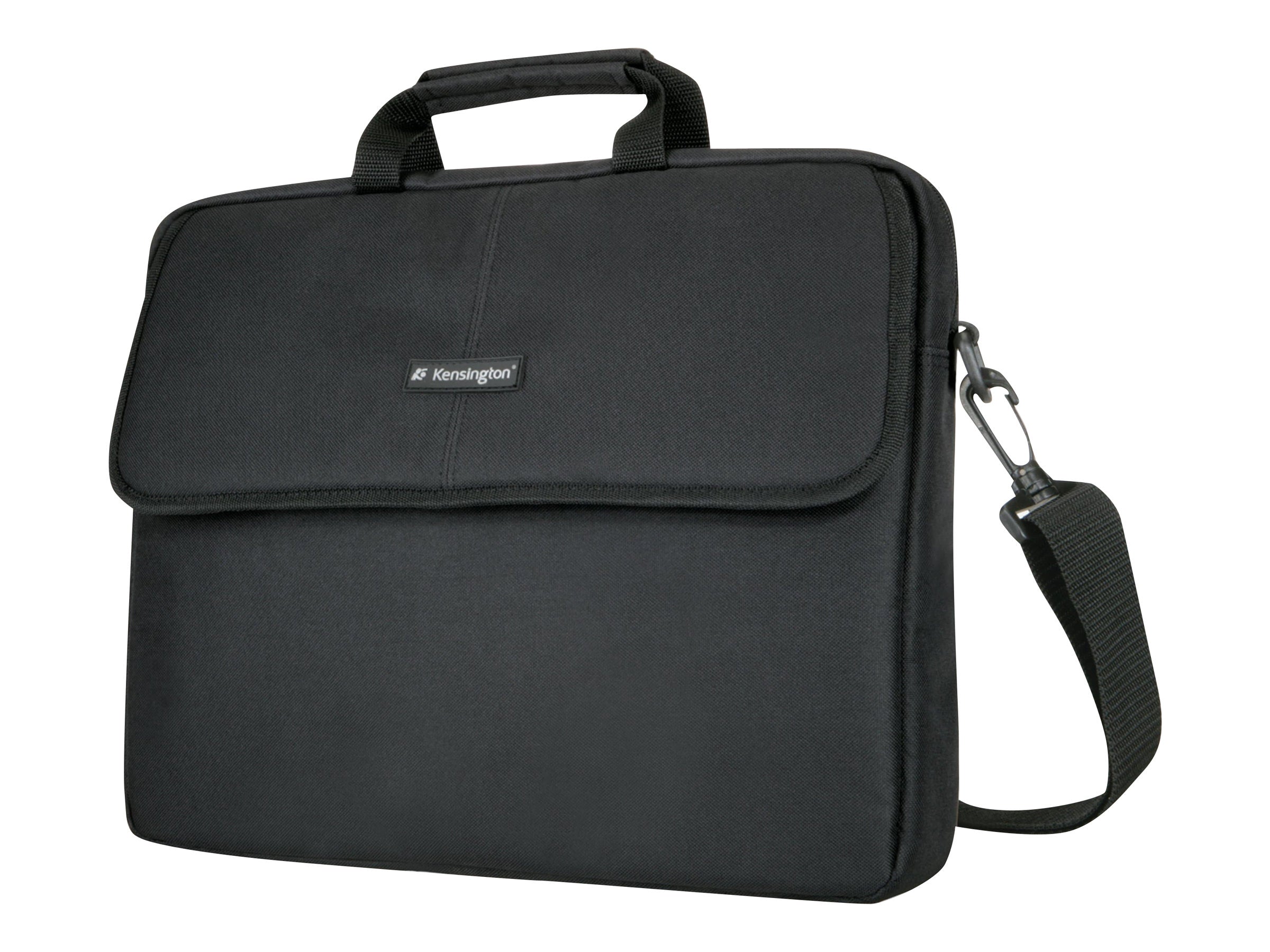 KENSINGTON SP17 43,2cm 17Zoll Classic Sleeve schwarz Tasche - Vorderansicht