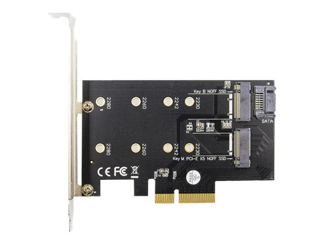 DIGITUS M.2 NGFF/NVMe SSD PCIexpress Add-On card Verpackung
