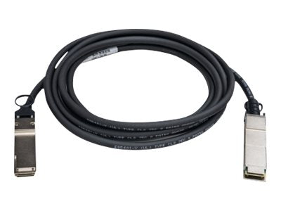 QNAP CAB-NIC40G30M-QSFP QSFP DAC Kabel Vorderansicht