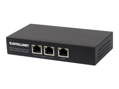 INTELLINET 2 Port Gigabit PoE+ Extender Verpackung