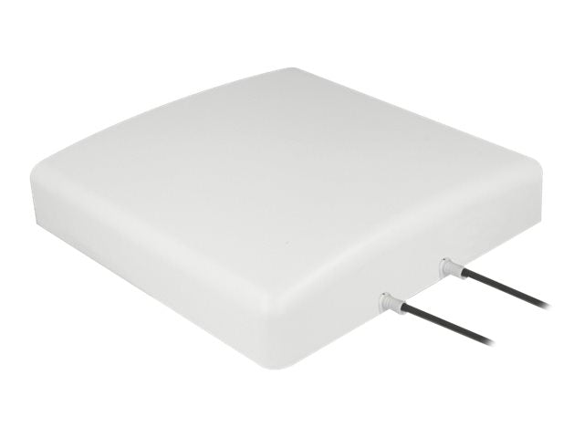 DELOCK LTE MIMO Antenne 2 x SMA Stecker 8 dBi Vorderansicht