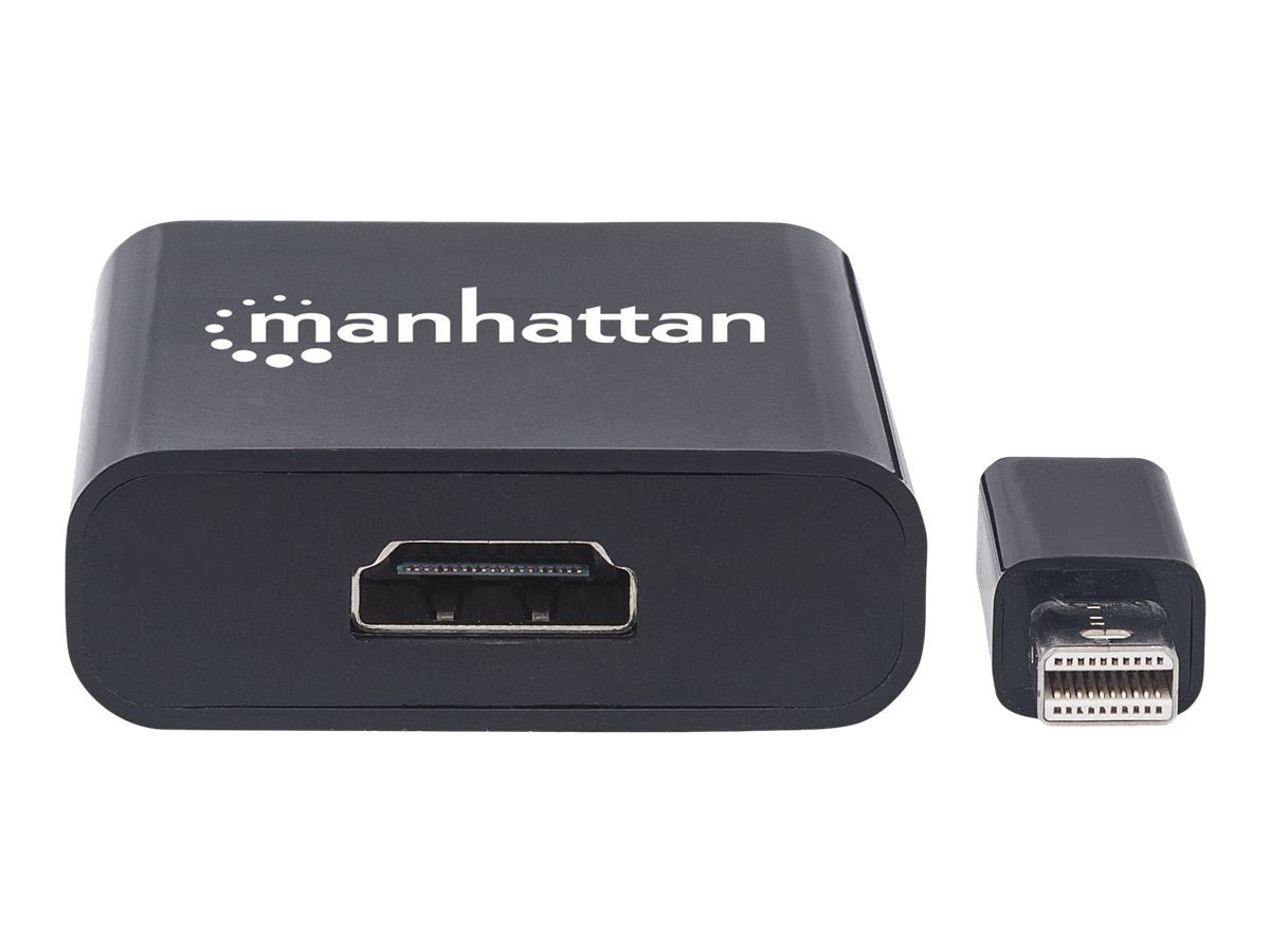 MANHATTAN Mini-DisplayPort auf HDMI aktiver Adapter Anschlussansicht