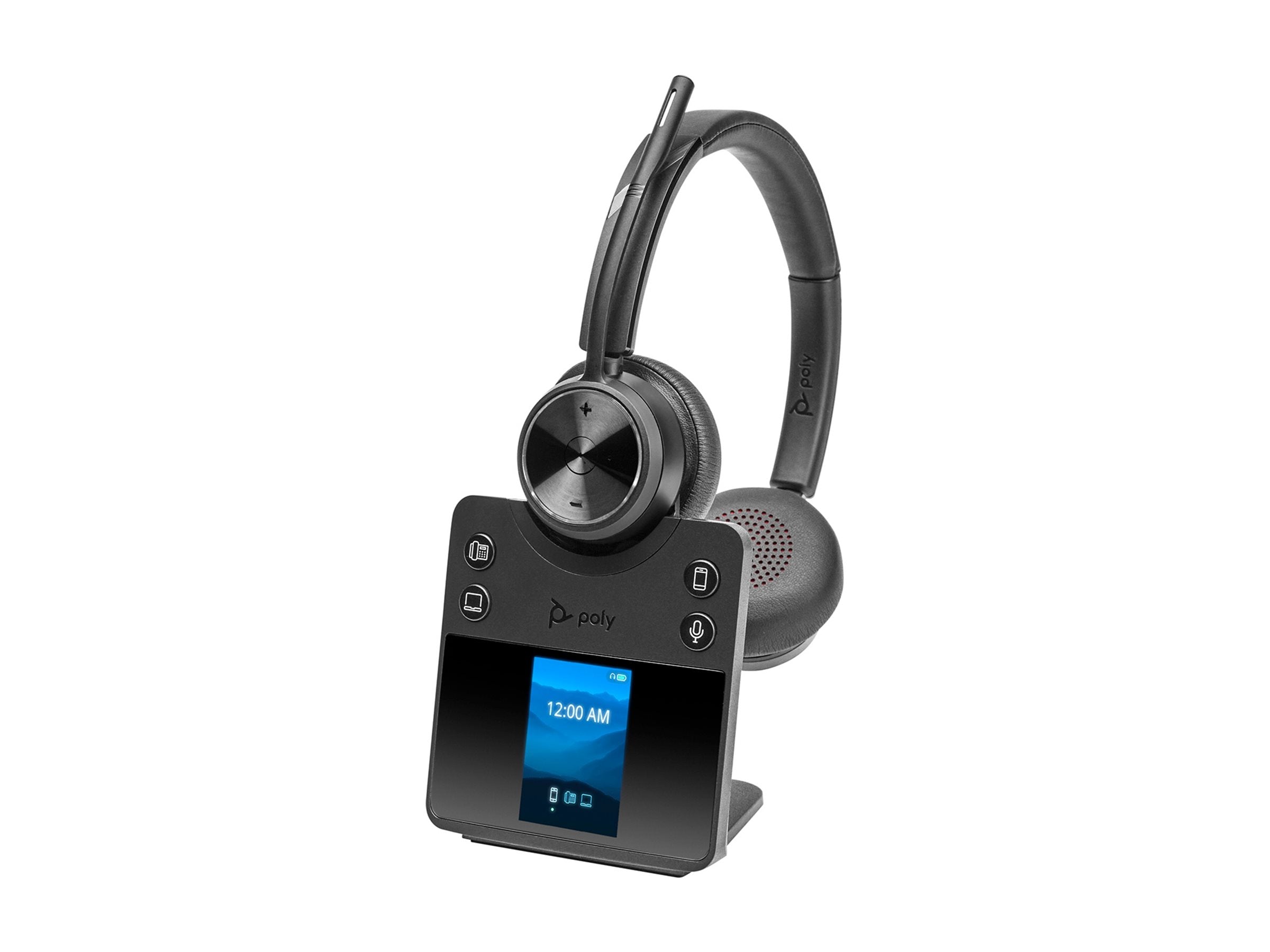 HP Poly Savi 7420 Office Stereo DECT Headset Vorderansicht
