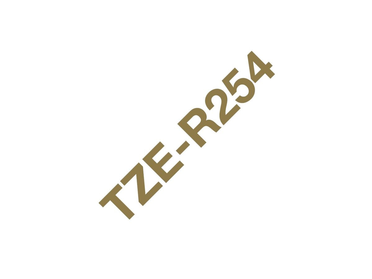 BROTHER P-Touch 24mm pink/gold ribbon tape Verpackung