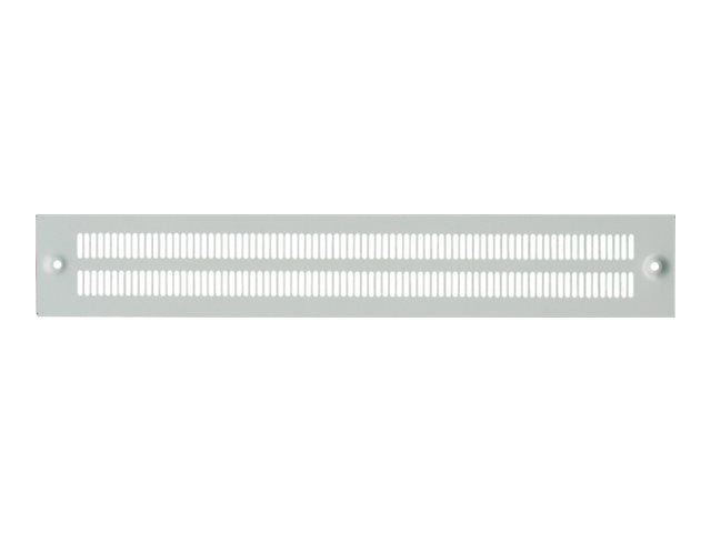 EFB Sockelblende perforiert Grau Tiefe 800mm Vorderansicht