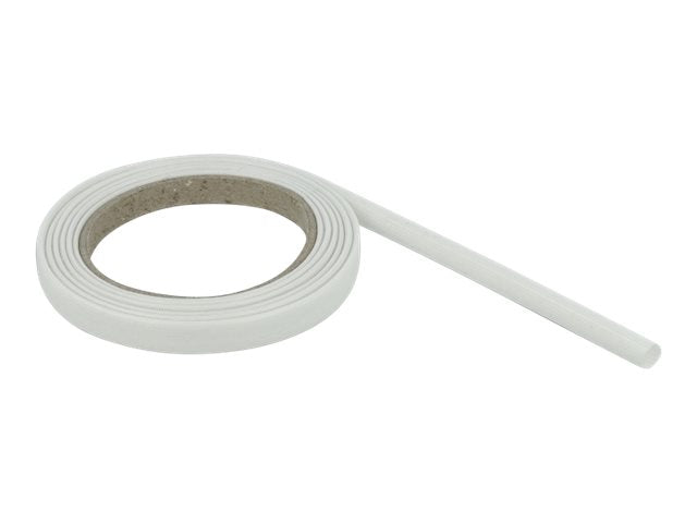 DELOCK Schutzschlauch Glasfasergeflecht 2 m x 8 mm weiss - Vorderansicht