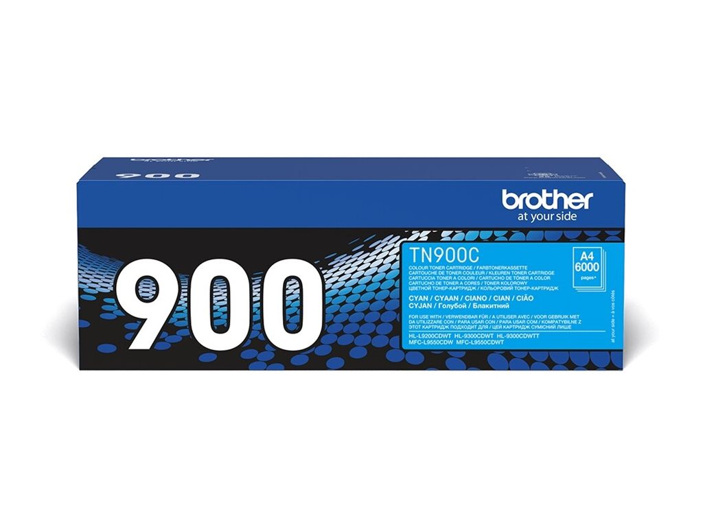 BROTHER TN-900C Toner cyan Vorderansicht