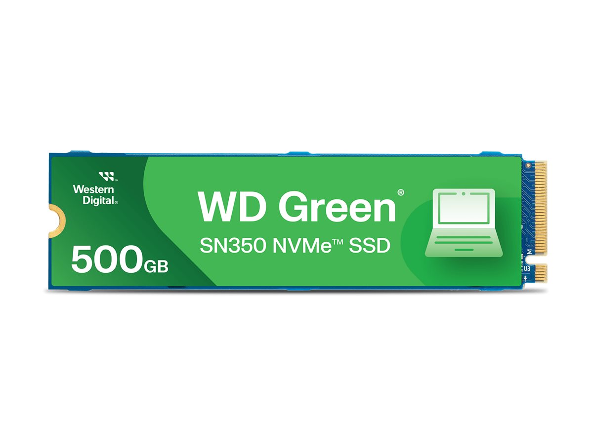WD Green SN350 NVMe SSD 500GB Vorderansicht