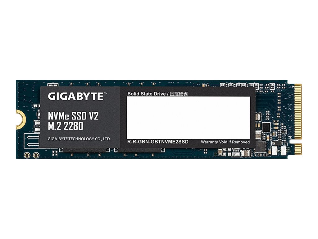 GIGABYTE SSD V2 256GB NVMe M.2 Vorderansicht