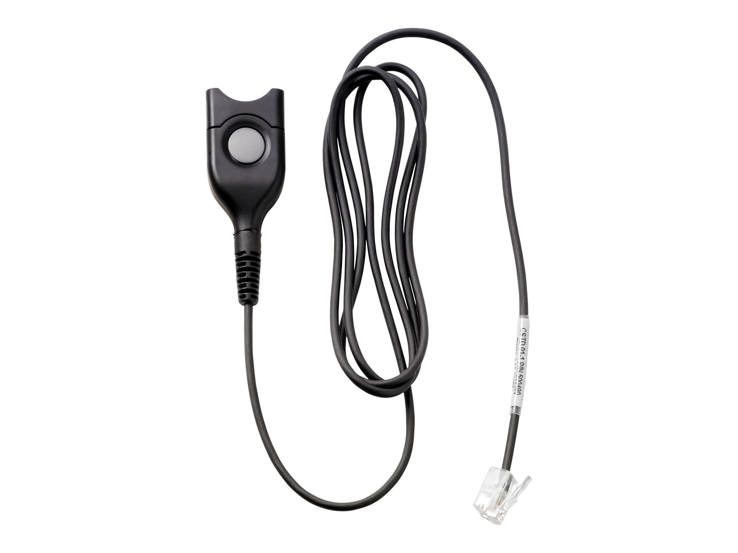 EPOS CSTD 01-1 Anschlusskabel EasyDisconnect auf RJ9 Vorderansicht