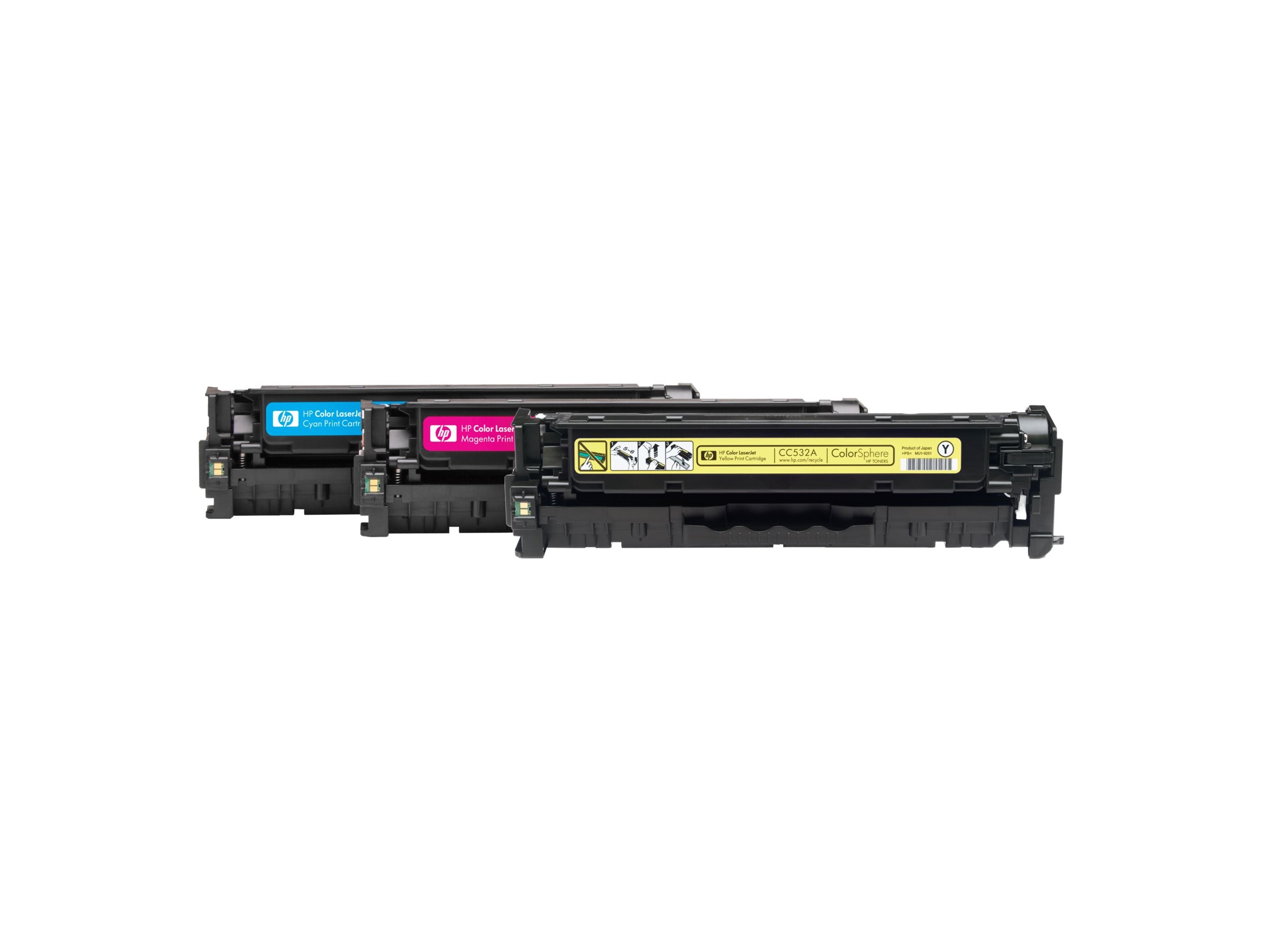 HP 304A Tonerpatrone Detailansicht