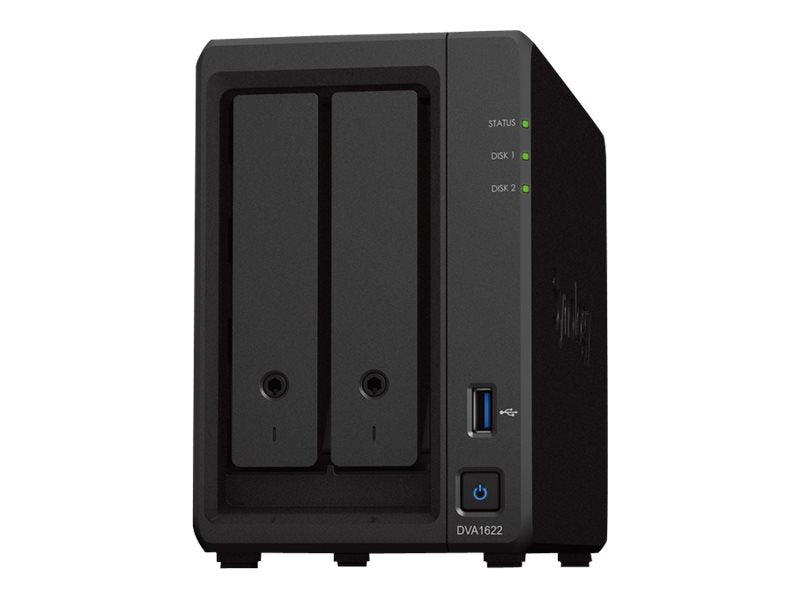 SYNOLOGY DVA1622 2-Bay Deep Learning NVR Vorderansicht