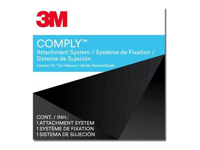 3M COMPLY Befestigungssystem auf Laptop montiert