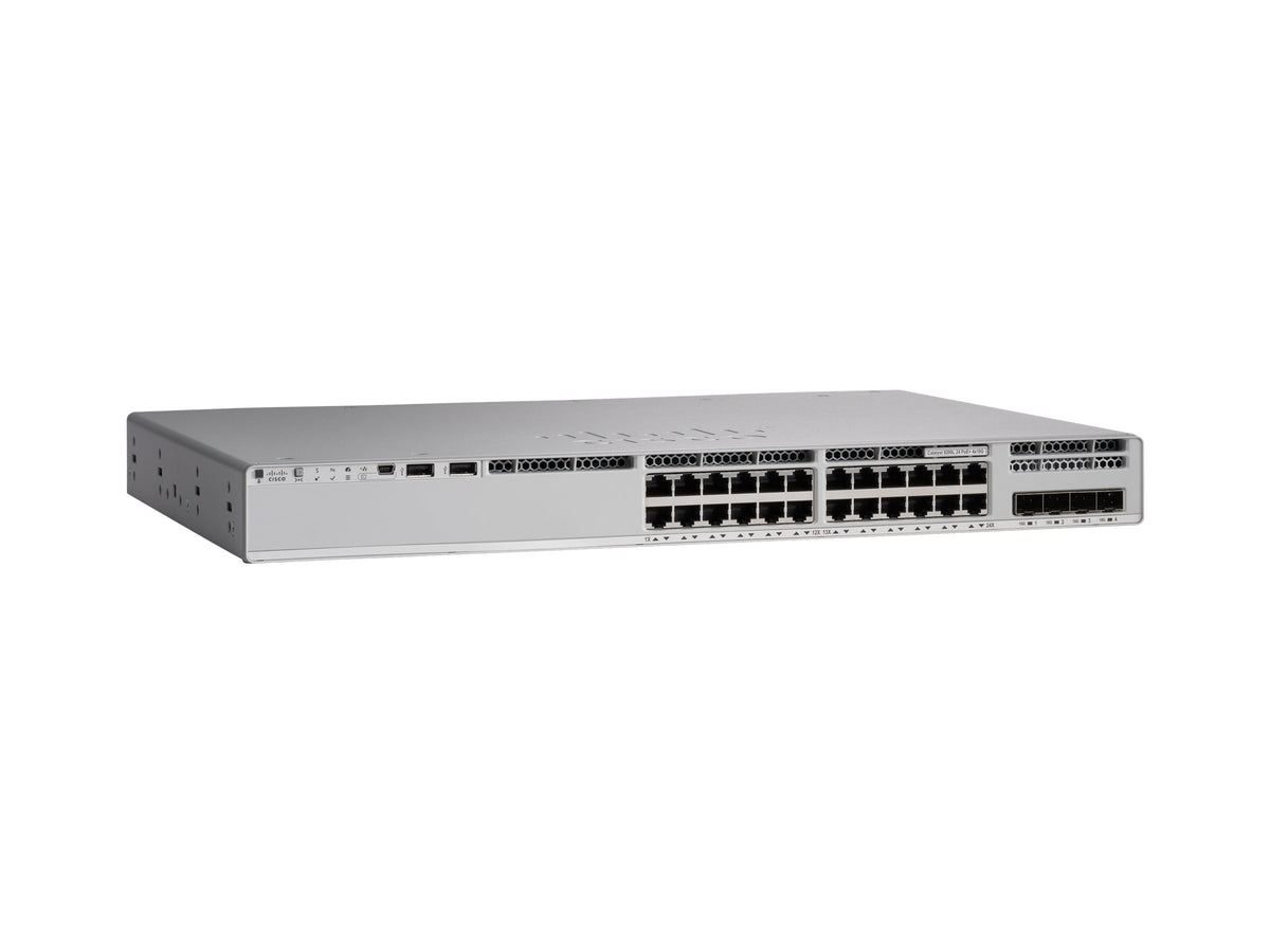 CISCO Catalyst 9200L 24-port PoE+ 4x10G uplink Switch Network Essentia