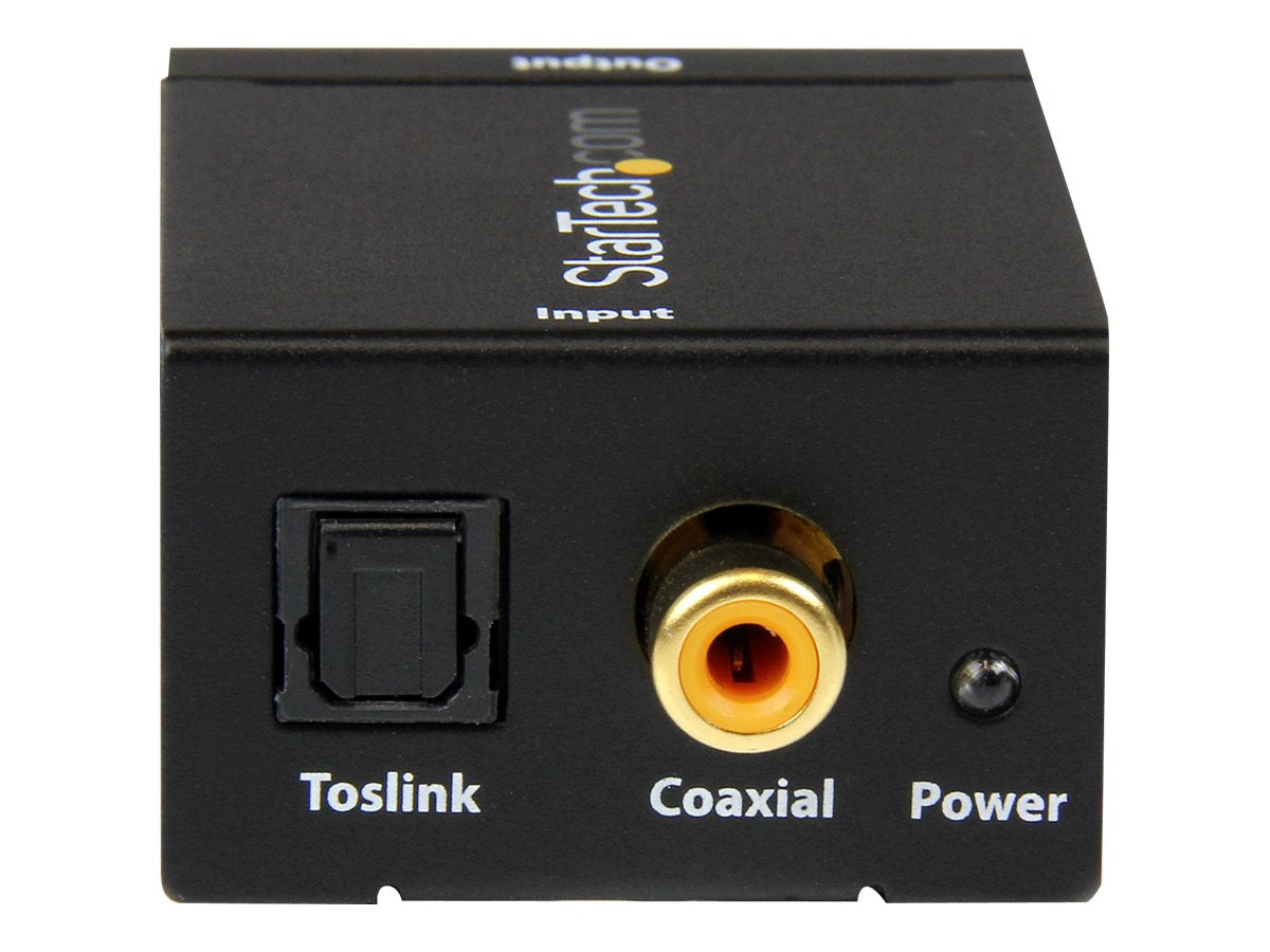 STARTECH.COM SPDIF Digital Koaxial und Toslink auf Stereo RCA Audio Konverter - Verpackung