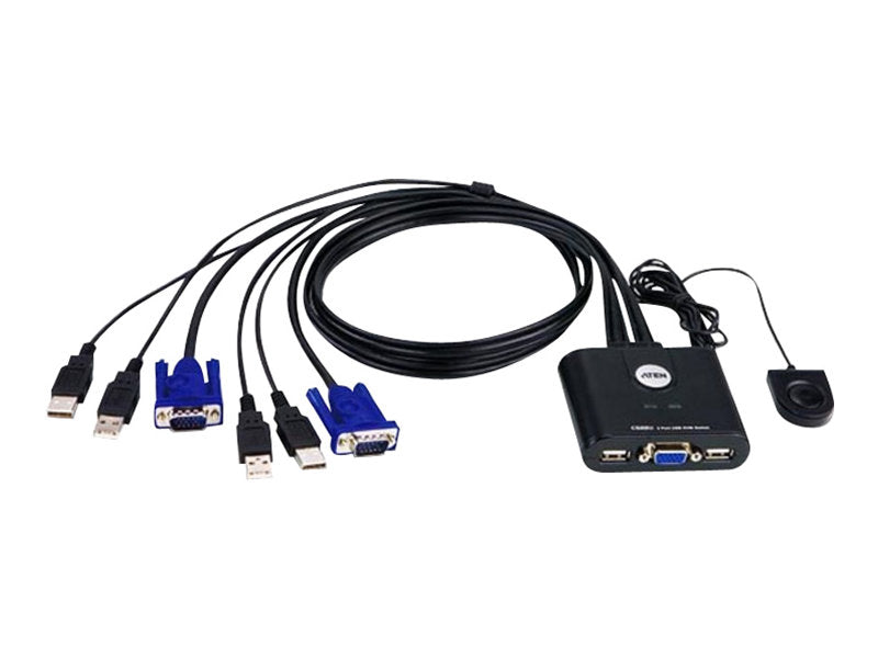 ATEN CS22U KVM Switch Vorderansicht