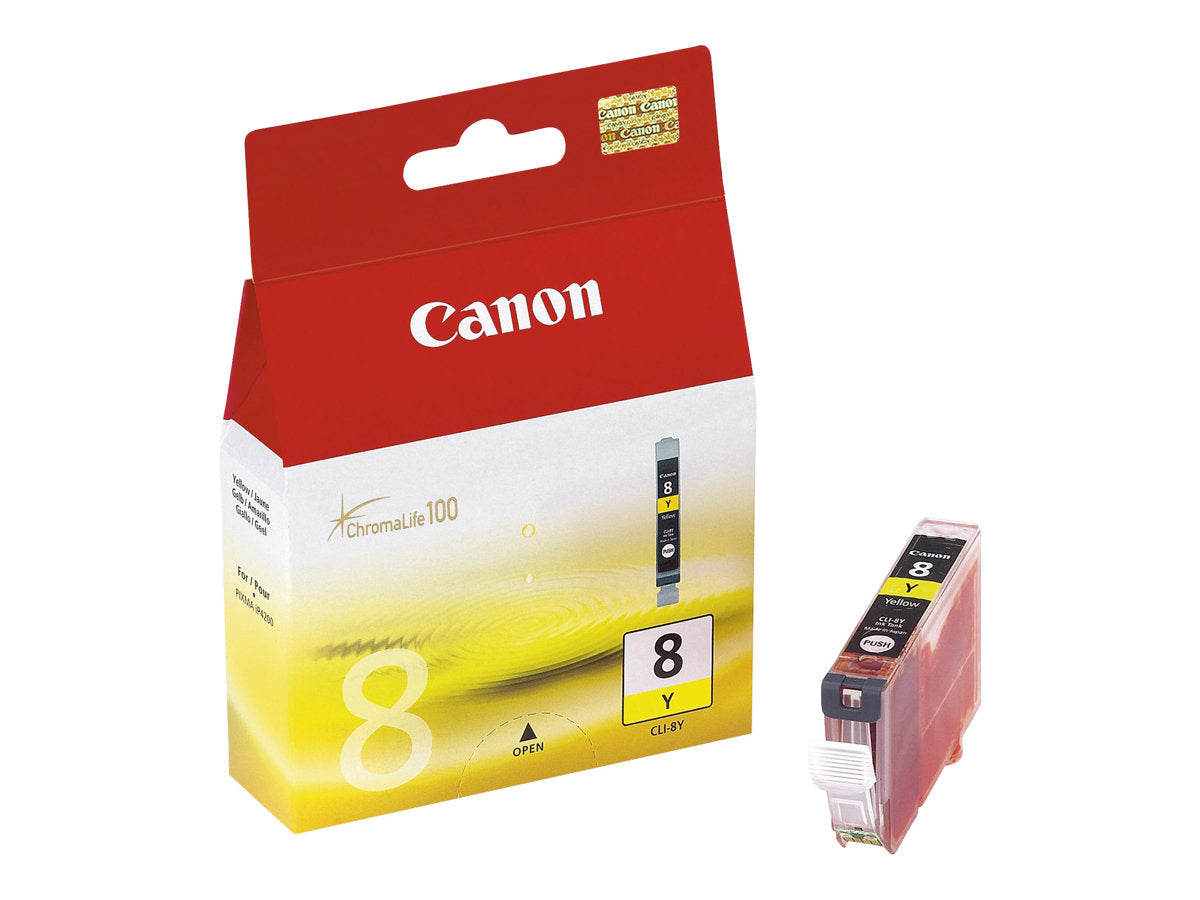 CANON CLI-8Y Tinte gelb Detailansicht