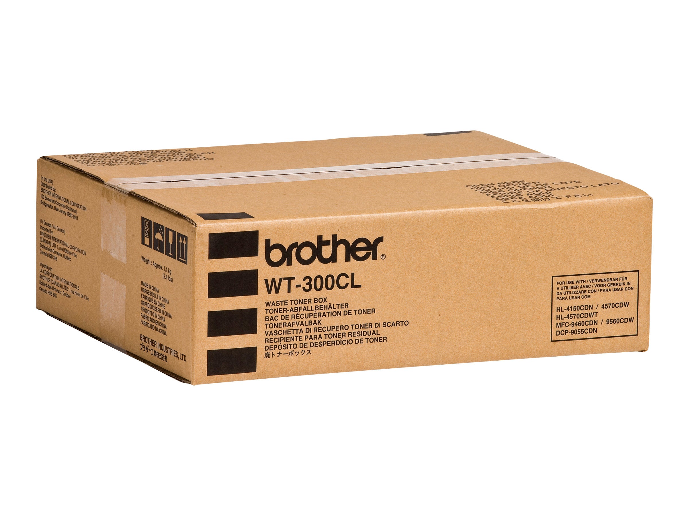 BROTHER WT-300CL waste toner bottle Vorderansicht
