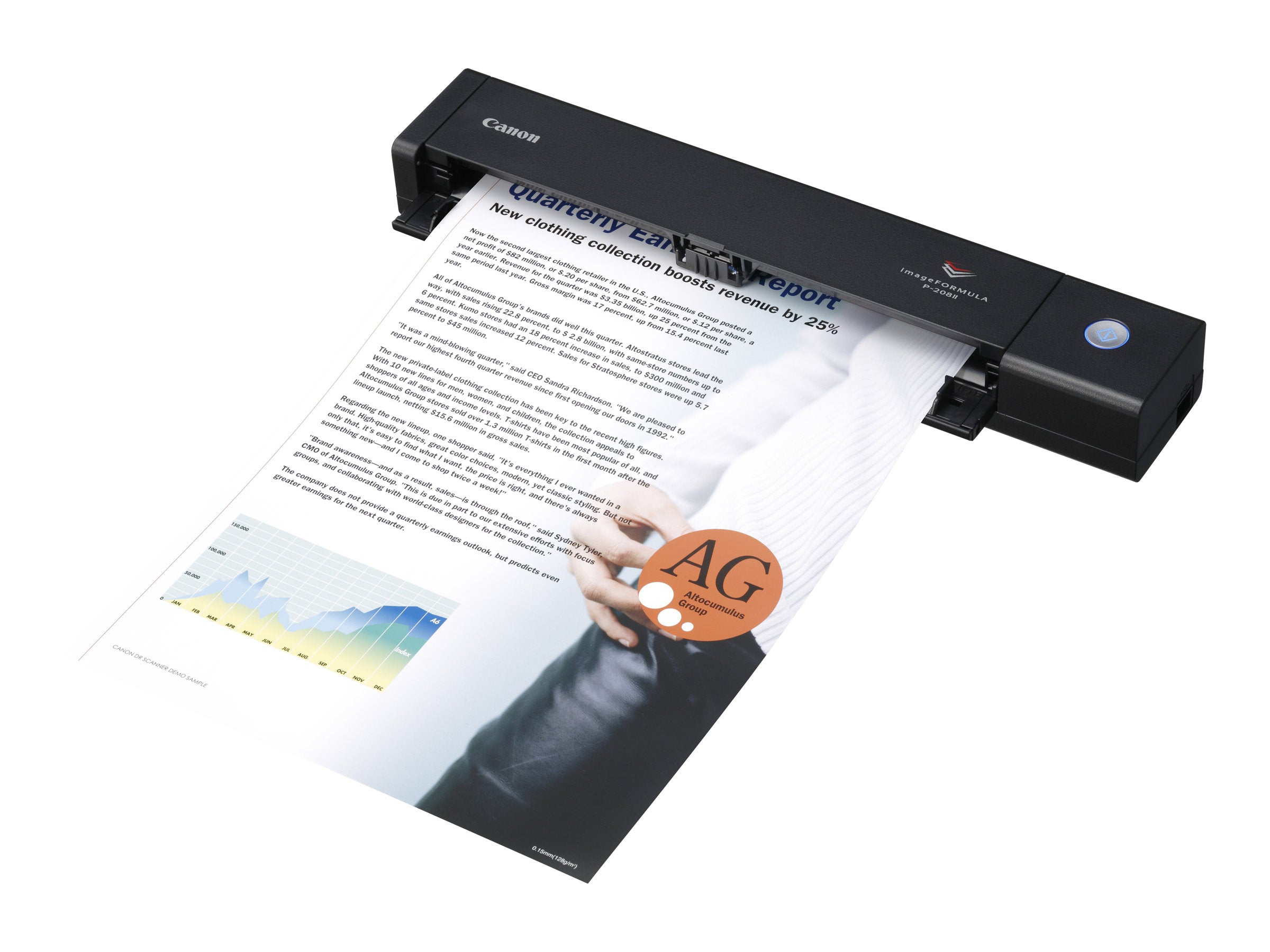 CANON P-208II Dokumentenscanner Verpackung