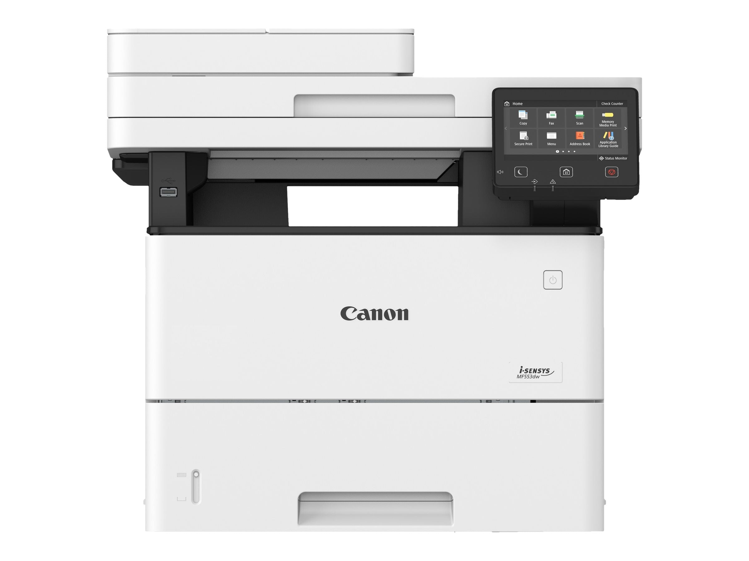Vorderansicht des CANON i-SENSYS MF553dw Multifunktionsdruckers