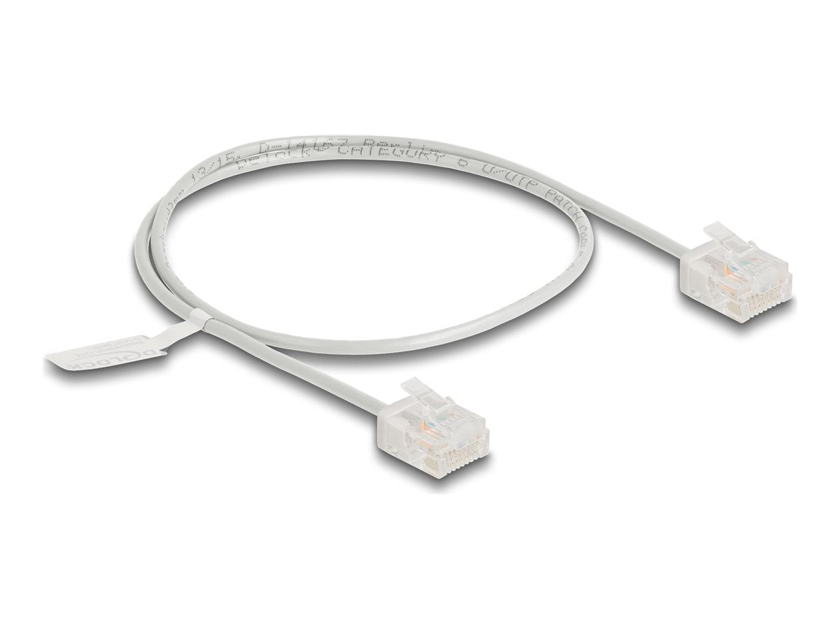 DELOCK RJ45 Netzwerkkabel Cat.6 UTP Ultra Slim 0