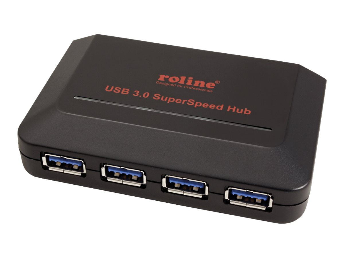 ROLINE USB 3.2 Gen 1 Hub 4fach Vorderansicht