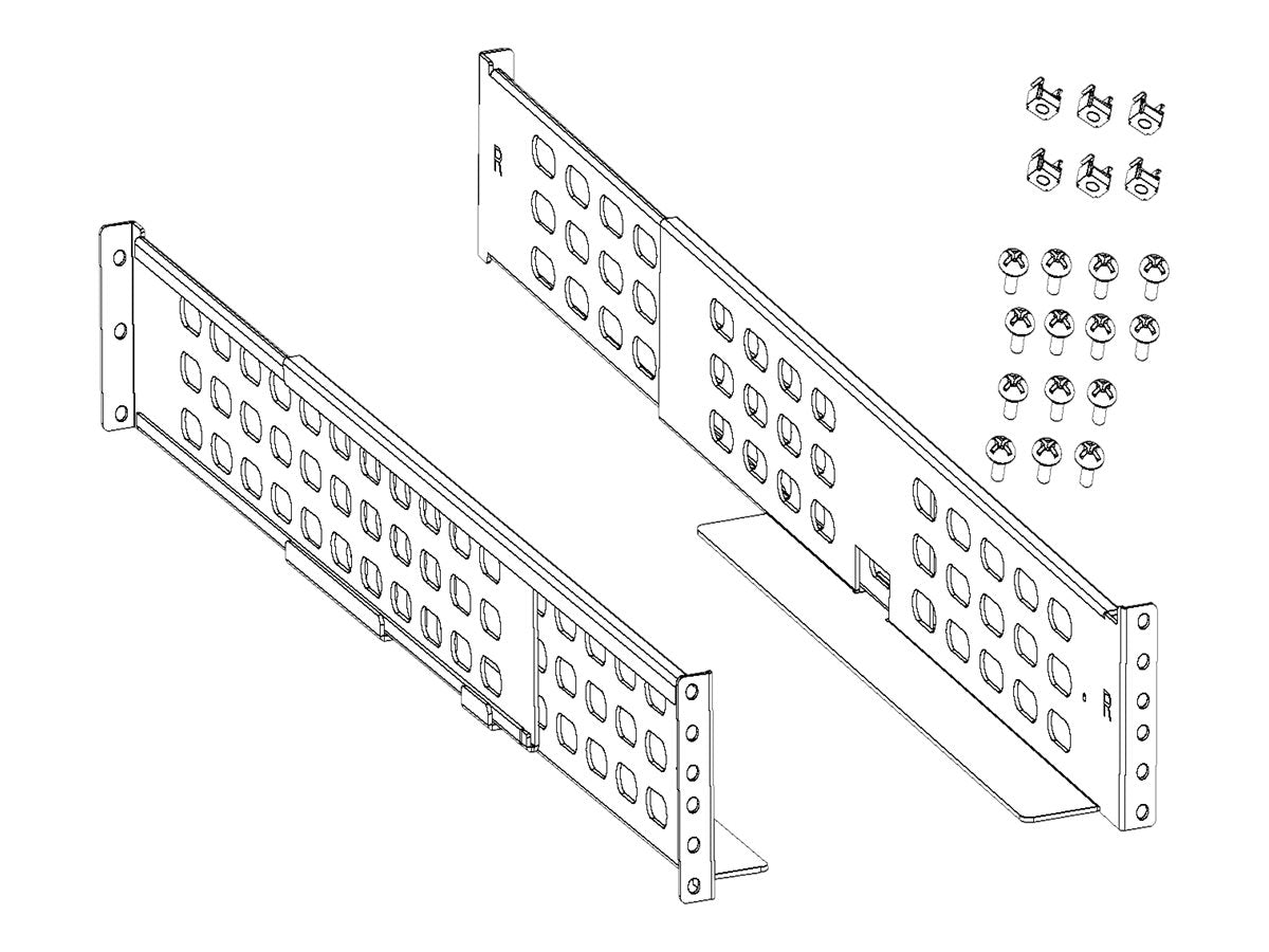 POWERWALKER Rack Mount Kit RK5 Vorderansicht