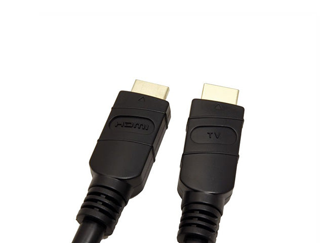 VALUE 4K UHD HDMI Kabel mit Repeater 25m - Anschlussansicht