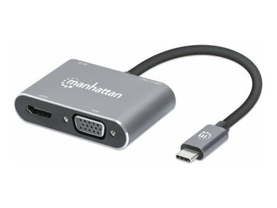 MANHATTAN USB-C 4-in-1 Konverter Detailansicht