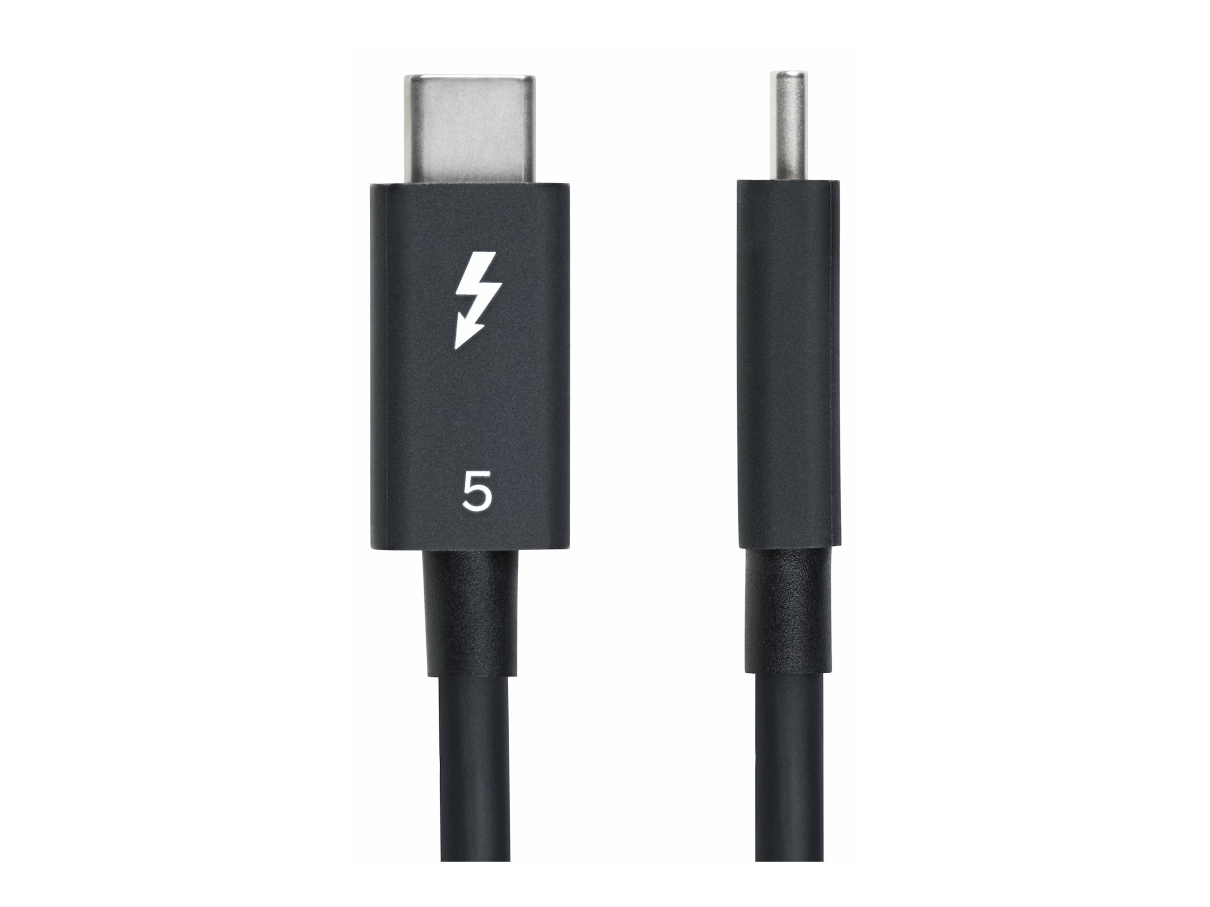 STARTECH.COM 50cm Thunderbolt 5 Kabel 80Gbps-120Gbps 240W PD 8K60Hz Thunderbolt-zertifiziertes Kabel TB4 USB4 USB-C
