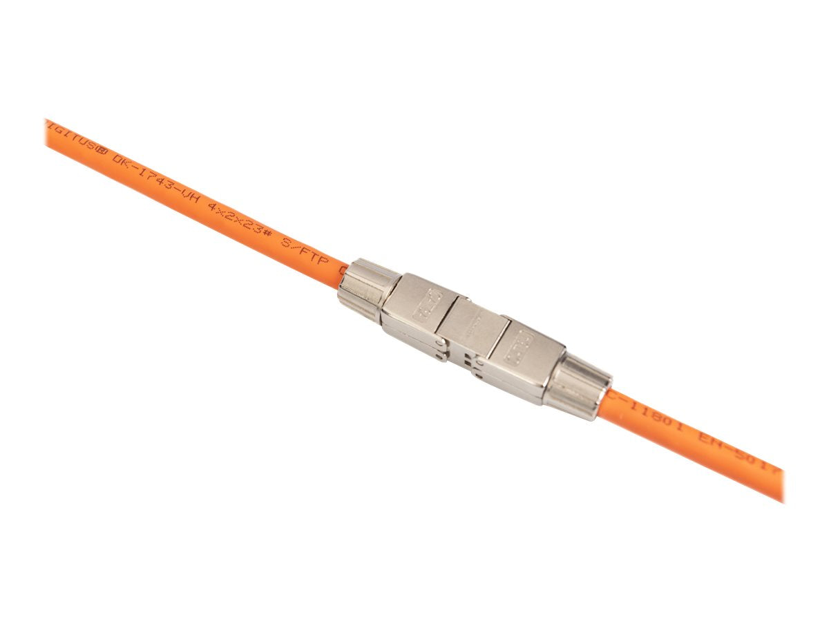 DIGITUS CAT 6A CAT Verbinder Vorderansicht