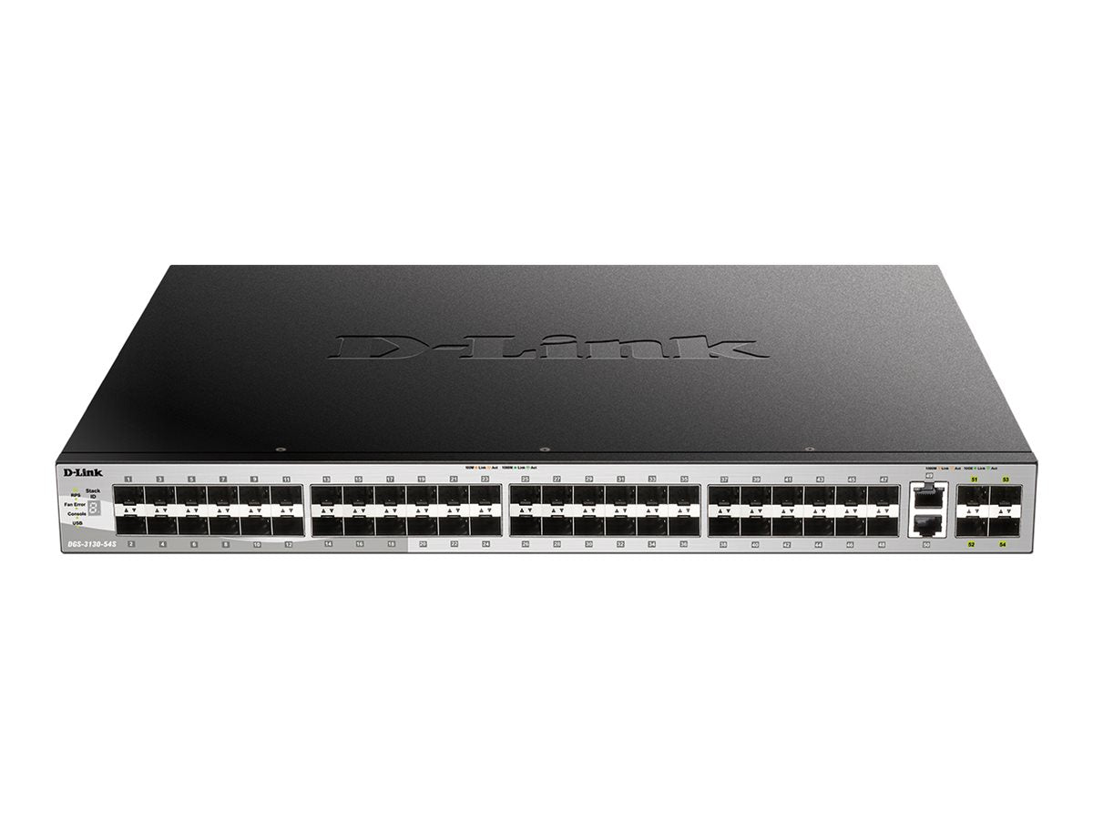 D-LINK DGS-3130-54S/E 54-Port Layer 3 Fiber Gigabit Stack Switch Verpackung