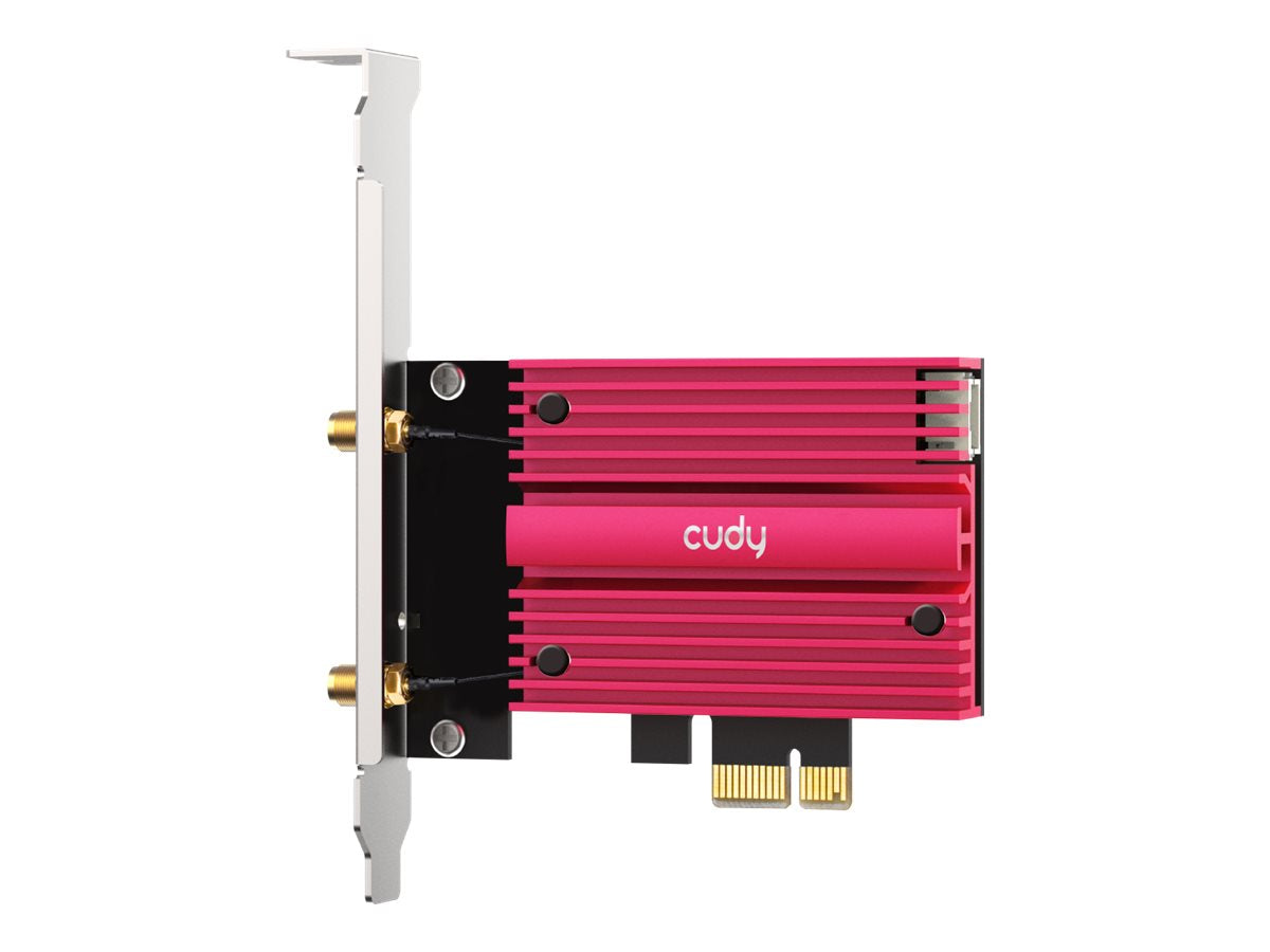 CUDY WE4000 AX5400 Wi-Fi 6E PCI Express Adapter - Vorderansicht