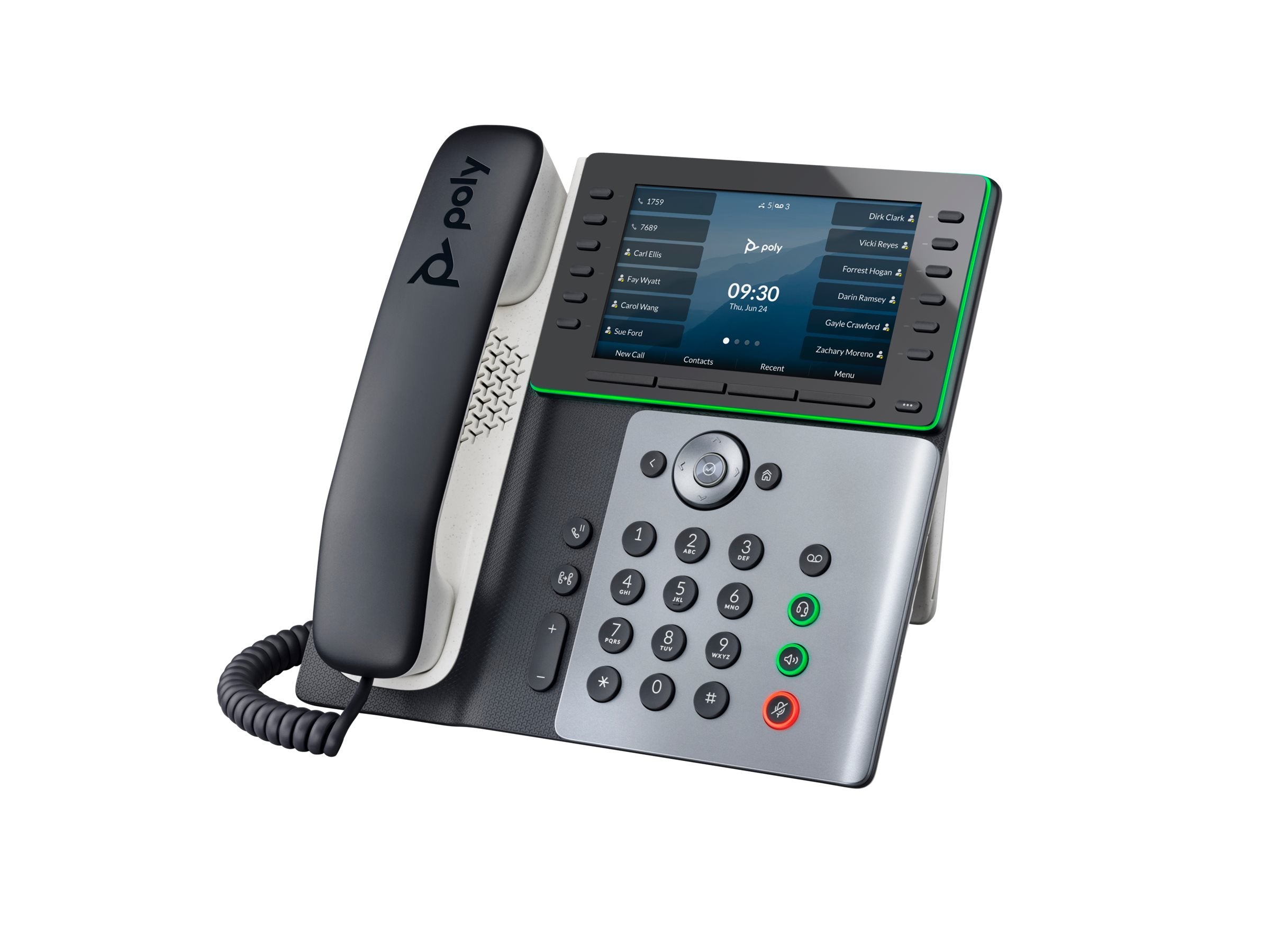 HP Poly Edge E550 IP Phone Vorderansicht