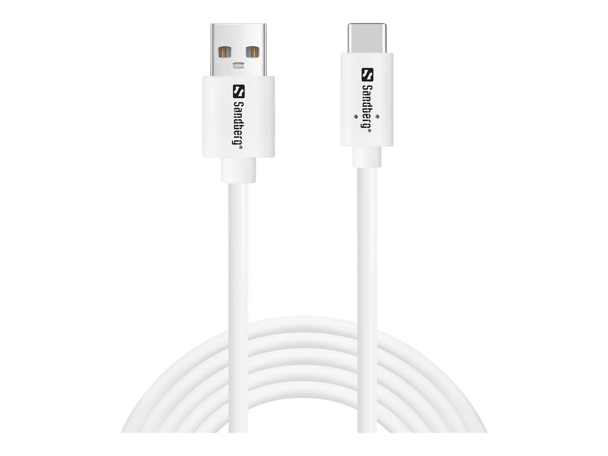 SANDBERG USB-C > USB-A 2.0 2M SAVER Vorderansicht