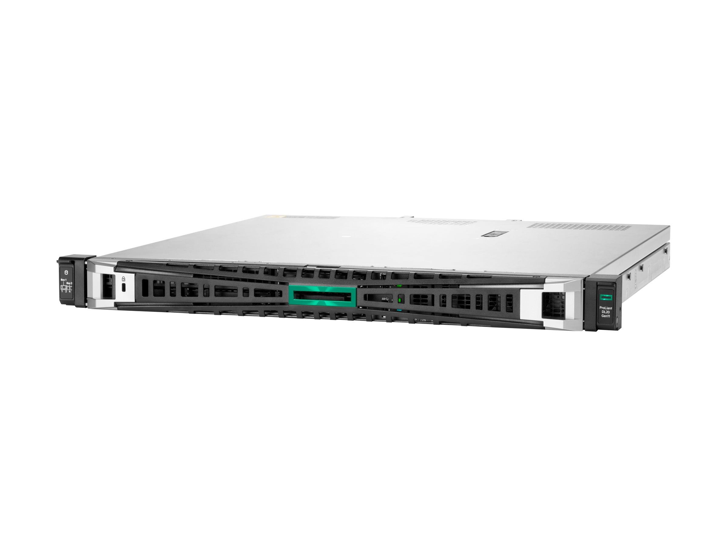 HPE ProLiant DL20 Gen11 1HE Xeon E-2434 4-Core 3.4GHz 1x32GB-U 4xSFF Hot Plug 2x480GB SSD VROC 800W Server