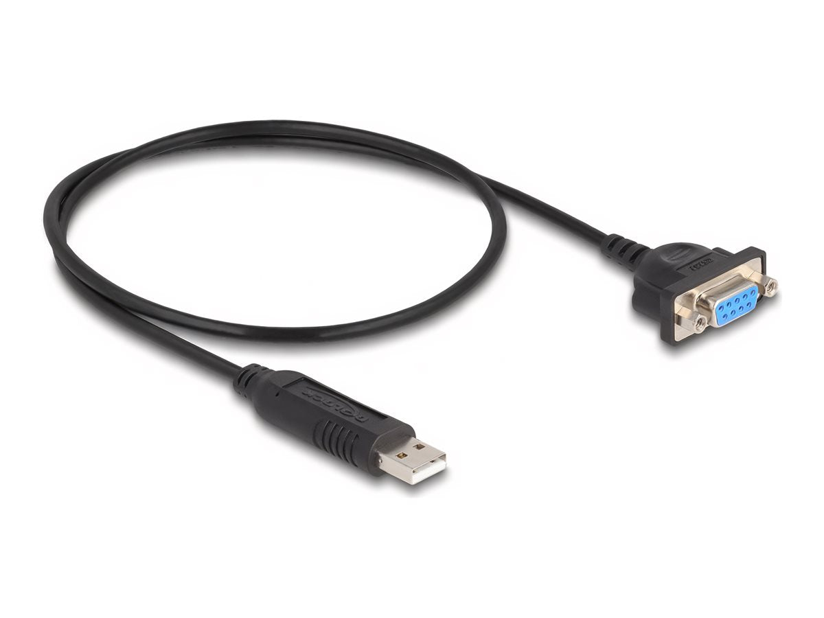 DELOCK USB 2.0 zu Seriell RS-232 Adapter Vorderansicht