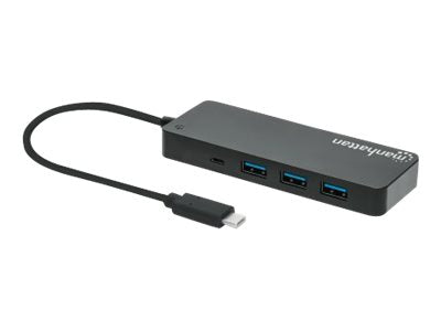 MANHATTAN 7-Port USB 3.2 Gen 1 Typ-C Hub Seitenansicht