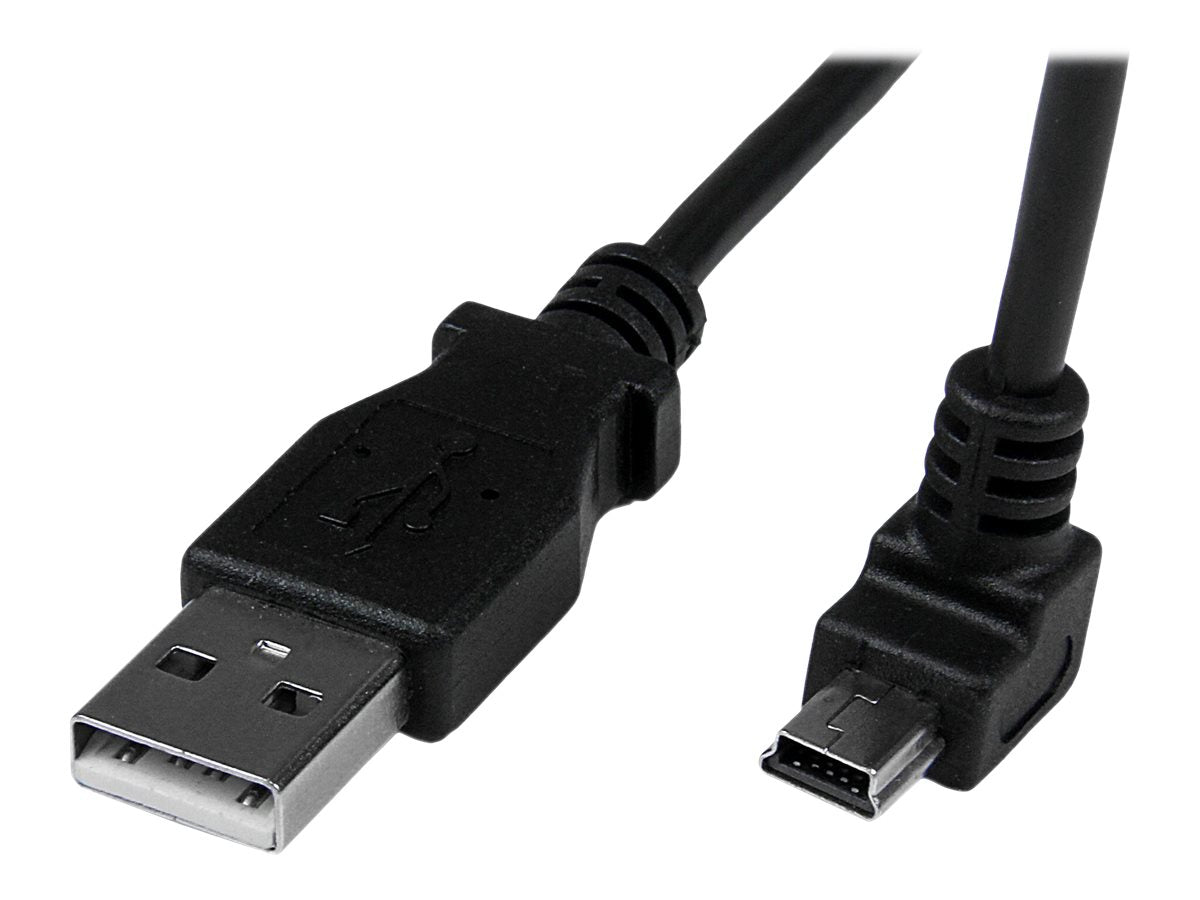 STARTECH.COM 2m Mini USB Cable A to Down Angle Mini B - Vorderansicht