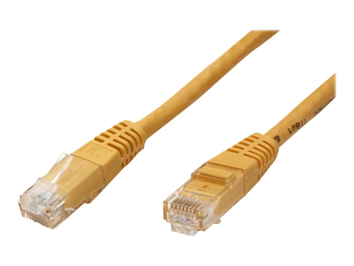 VALUE Patchkabel Kat.6 Class E UTP gelb 10m - Vorderansicht