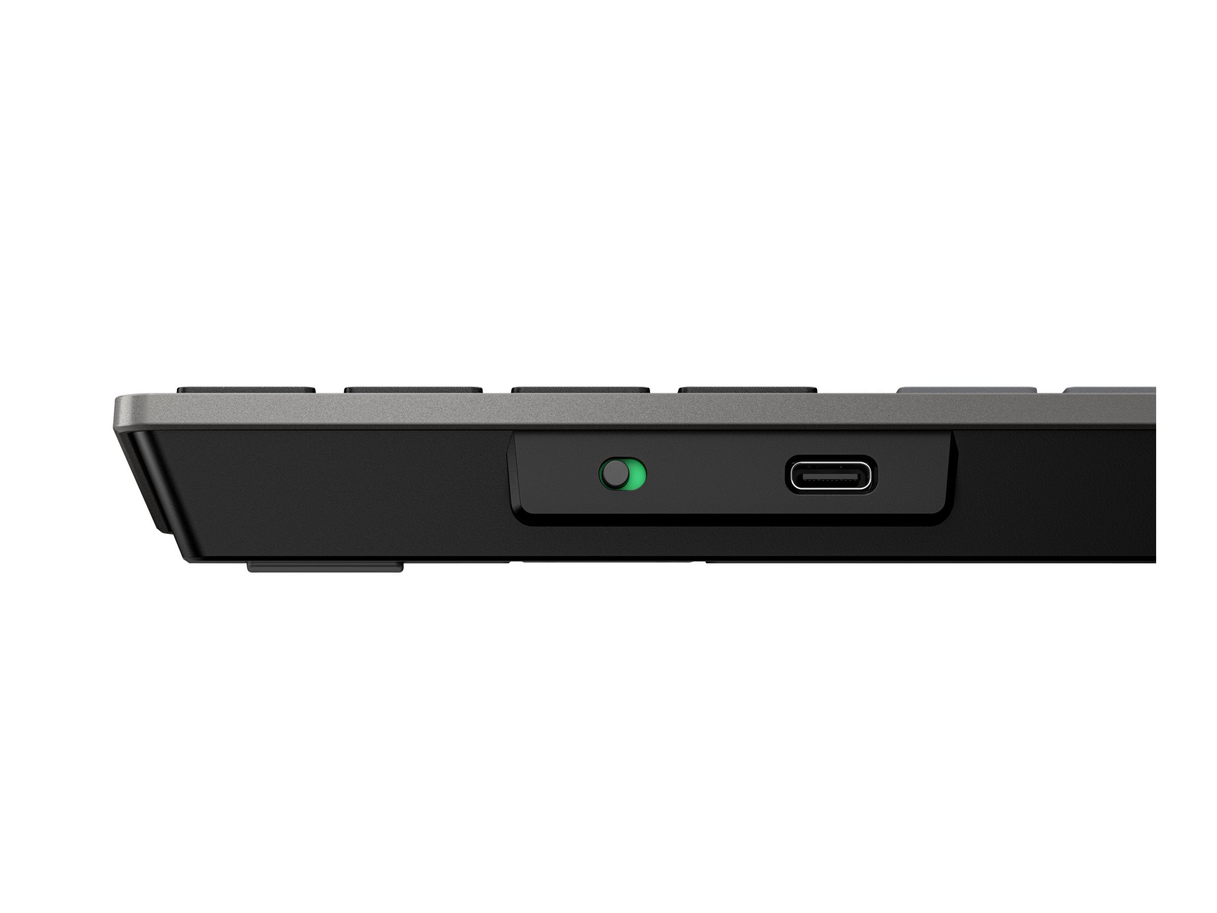 HP 720 Dual-Mode Rechargeable Wireless Keyboard-GR (P) Vorderansicht