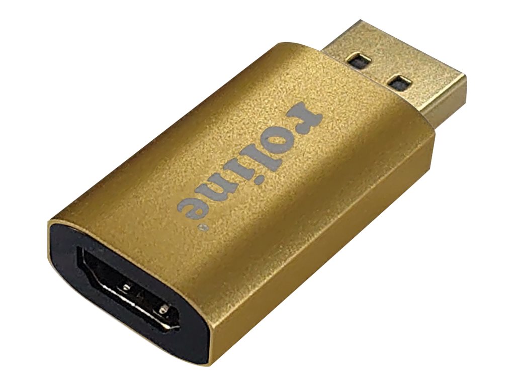 ROLINE GOLD 4K DisplayPort-HDMI Adapter Detailansicht