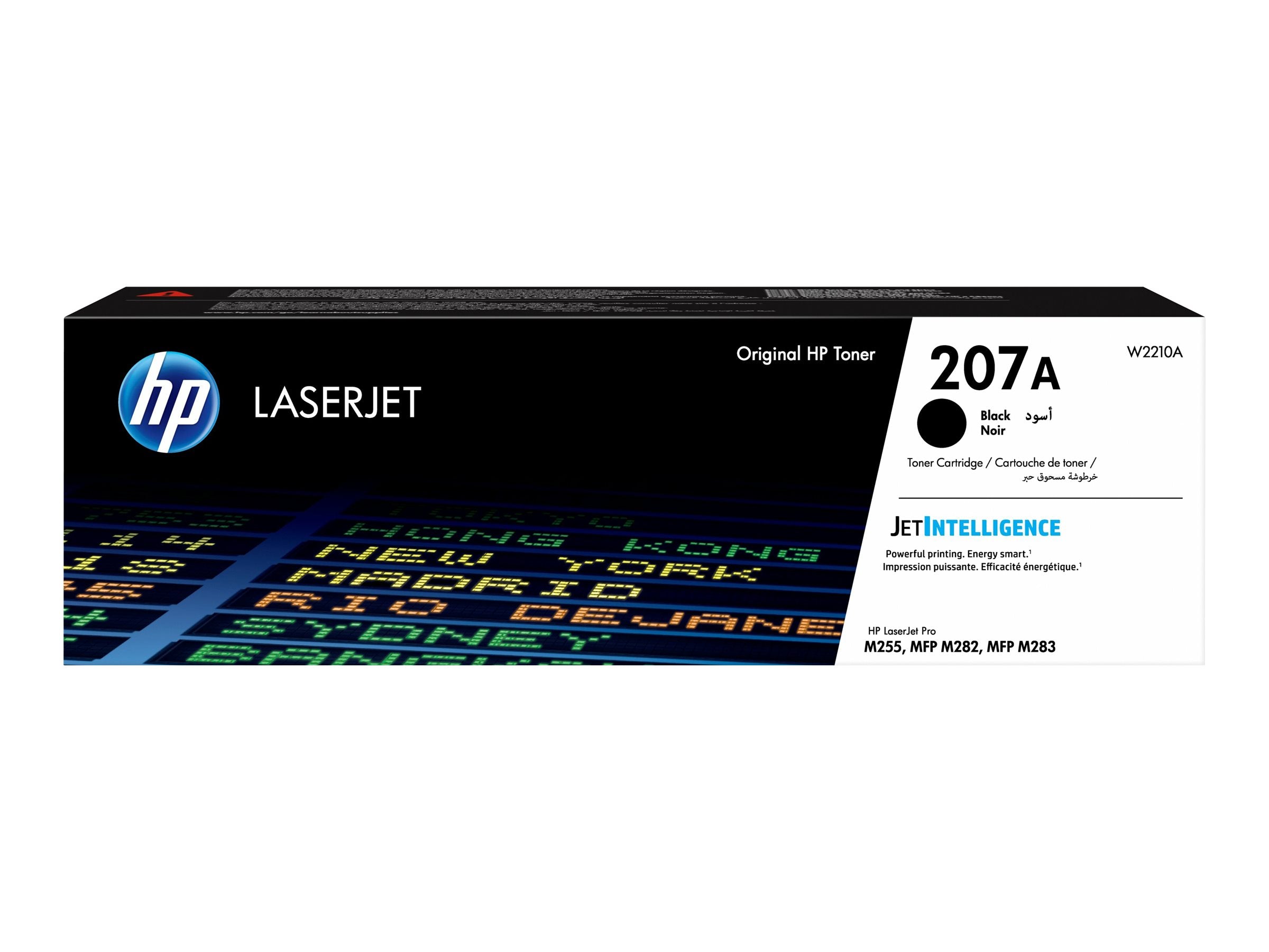 HP 207A Black LaserJet Toner Cartridge Vorderansicht
