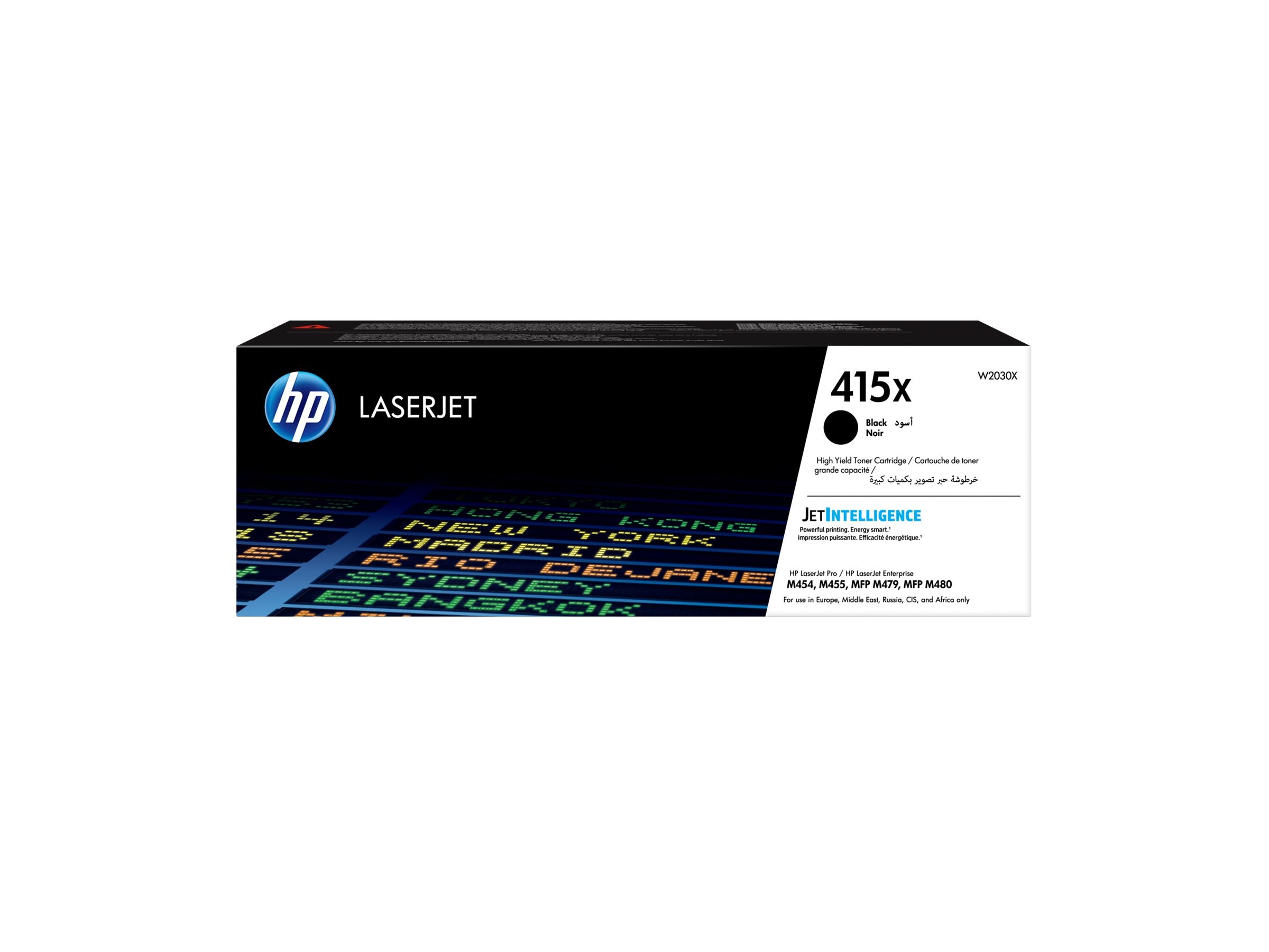 HP 415X Black LaserJet Toner Cartridge Vorderansicht