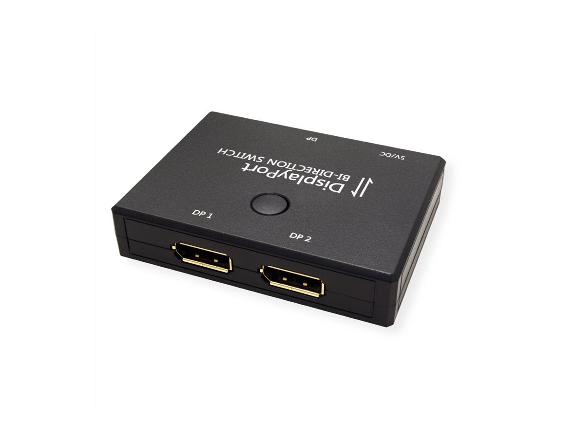 VALUE 4K DisplayPort Switch Vorderansicht