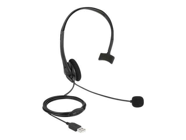 DELOCK USB Mono Headset Vorderansicht