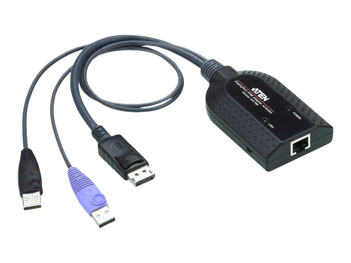 ATEN KA7189 USB DisplayPort VM KVM Adapterkabel Vorderansicht